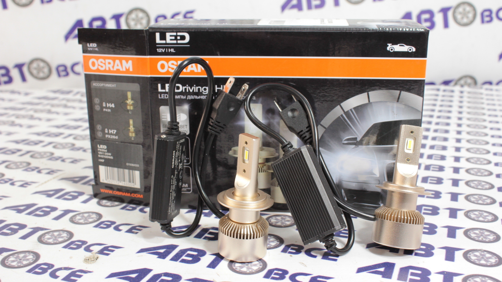 Лампа фары LED - диодная H7 6000K Range Perfomance OSRAM